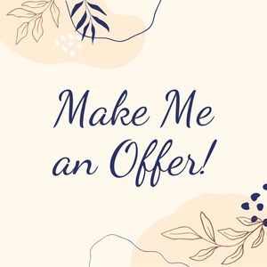 Open to reasonable offers😌